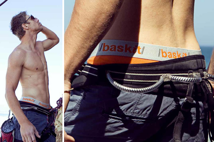 Baskit Action Cool Orange Underwear male Baskit Action Cool Orange Underwear male