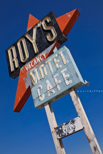 Amboy - Roy's Motel and Cafe, Desert - Paul Reiffer - Professional London Landscape Photographer