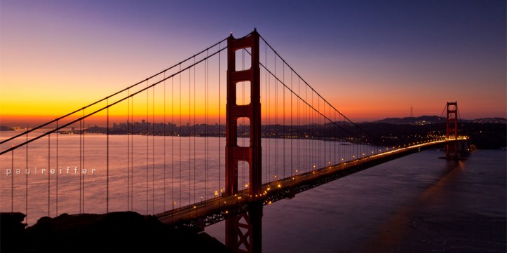 Golden Gate Bridge, San Francisco, Sunrise Dawn - Paul Reiffer, Professional London Photographer Golden Gate Bridge, San Francisco, Sunrise Dawn - Paul Reiffer, Professional London Photographer