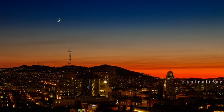 Twin Peaks, San Francisco, Sunset - Paul Reiffer, Professional London Photographer Twin Peaks, San Francisco, Sunset - Paul Reiffer, Professional London Photographer