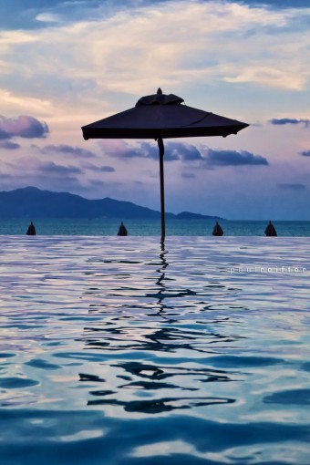 View from the pool, Hansar Hotel, Koh Samui, Thailand at dusk - Paul Reiffer, Professional Photographer Landscape View from the pool, Hansar Hotel, Koh Samui, Thailand at dusk - Paul Reiffer, Professional Photographer Landscape