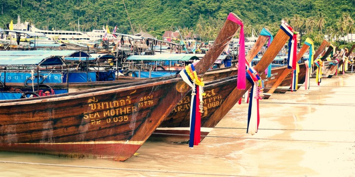 Koh Phi Phi Don, Long Tail Boats, Harbour, Thailand - Paul Reiffer, Professional Photographer Landscape Koh Phi Phi Don, Long Tail Boats, Harbour, Thailand - Paul Reiffer, Professional Photographer Landscape